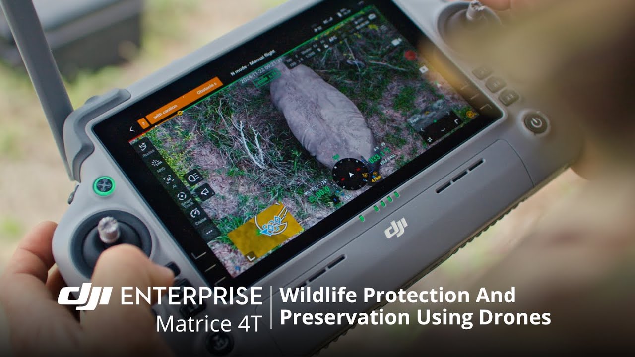 DJI Matrice 4T: Drones for Wildlife Protection and Preservation