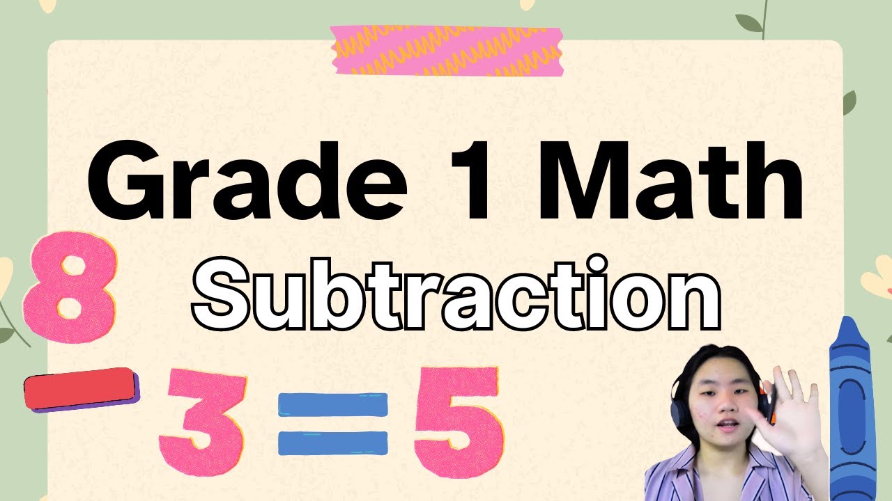 Tinateach Grade 1 Mathematics |  Lesson 31 : Subtraction
