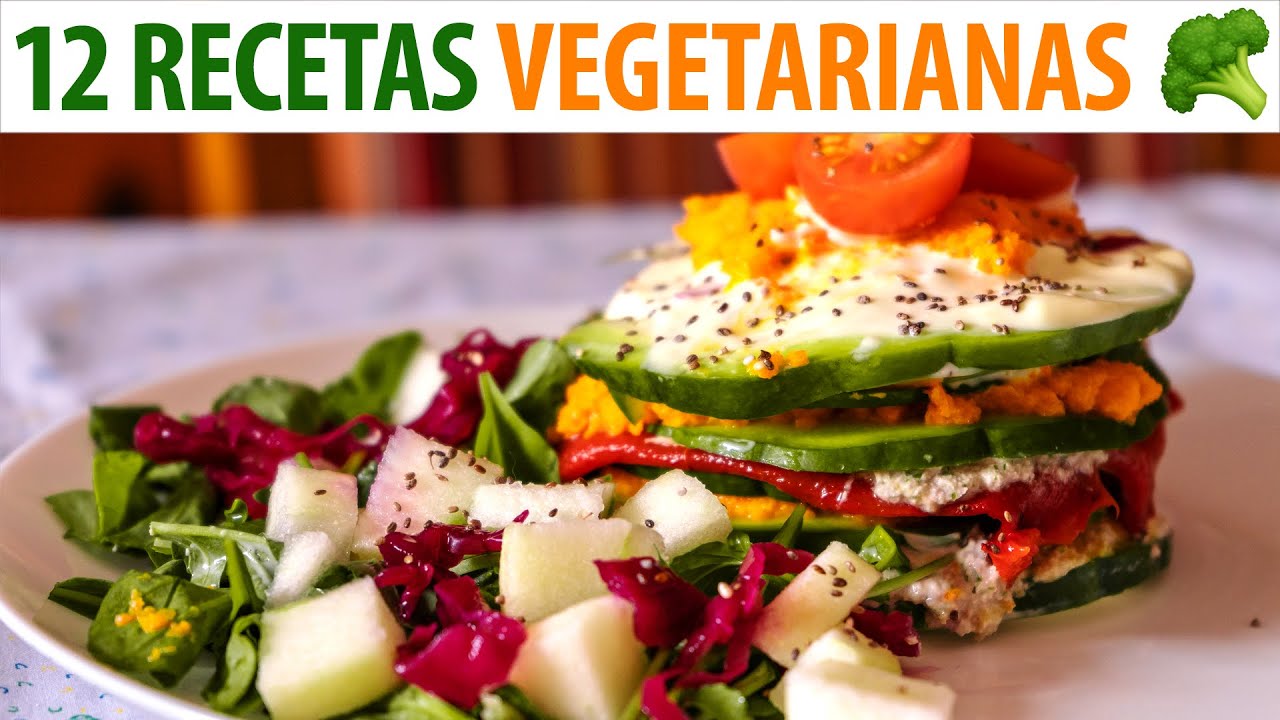 12 Recetas Vegetarianas F&aacute;ciles y Ricas para Cocinar en Casa
