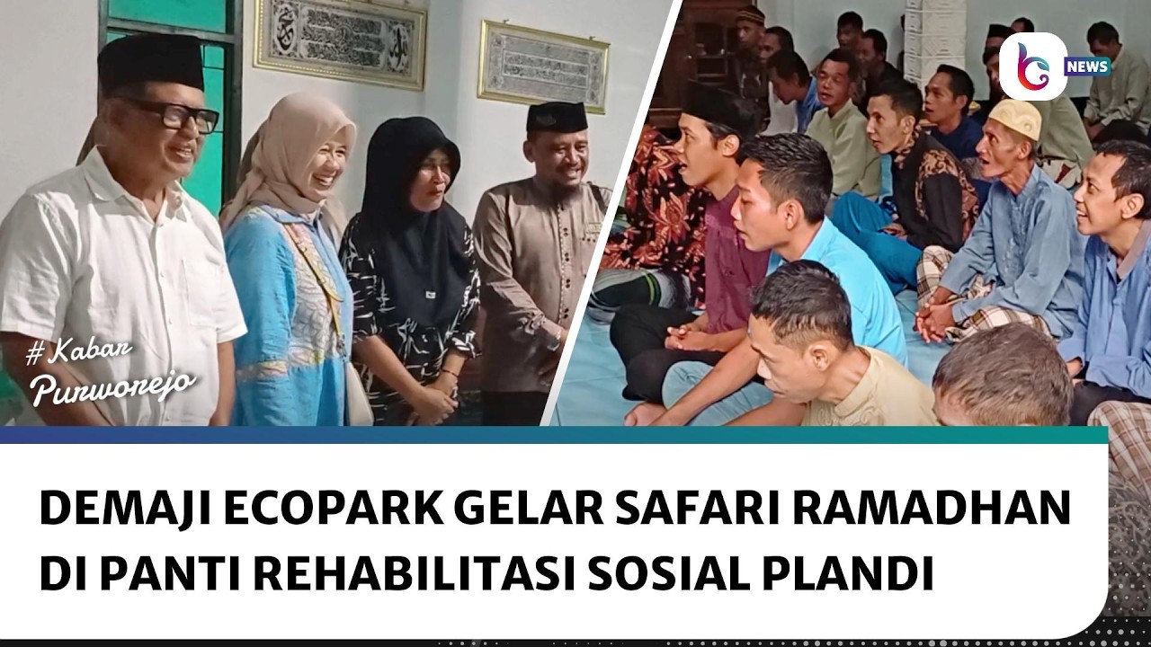 Demaji Ecopark Gelar Safari Ramadhan di Panti Rehabilitasi Sosial Plandi