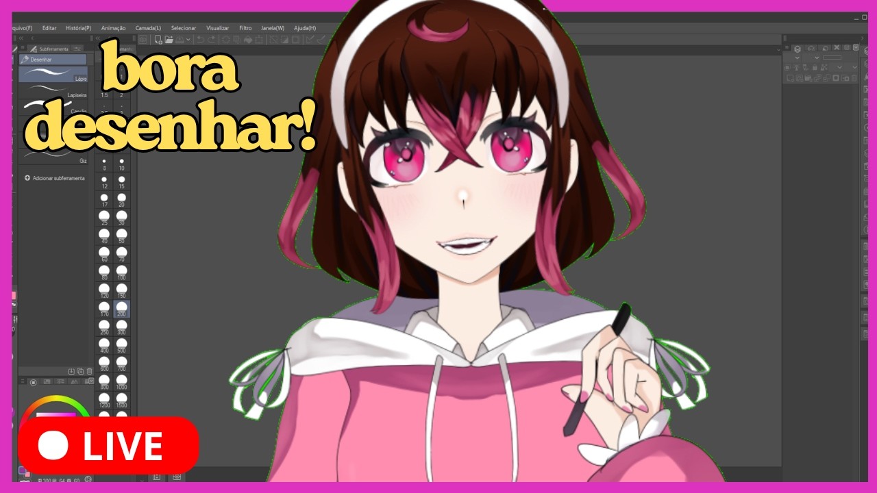 VEM VER EU DESENHAR :D