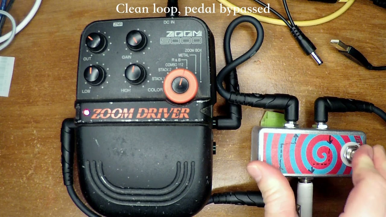 Zoom Driver 5000 pedal profile video