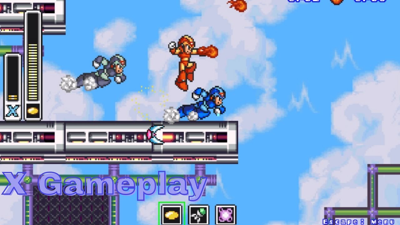 Mega Man X Online: Deathmatch - X Gameplay