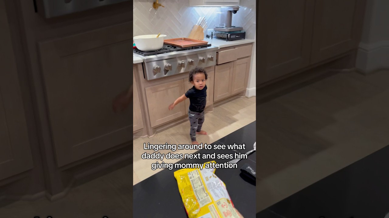 Azim doesn&rsquo;t like to share his daddy&rsquo;s time or attention