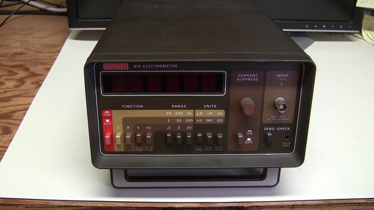 #30 - Keithley 614 electrometer repair and calibration
