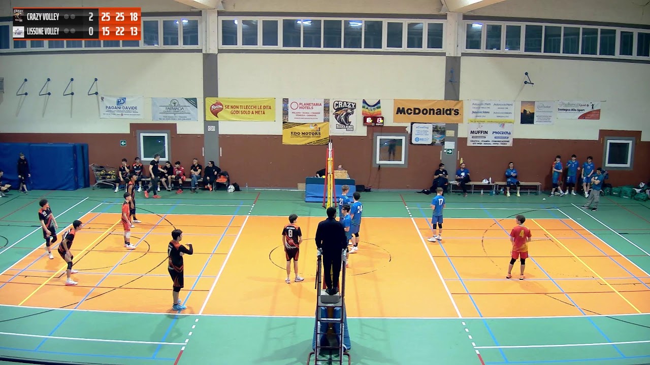 2° DIV  Crazy Volley vs Lissone Volley