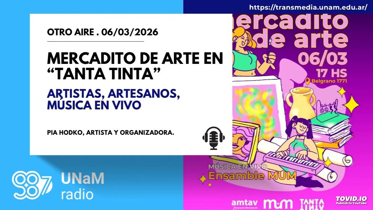 Pia Hodko. Mercadito de Arte. Mercadito de Arte - Edición 8M