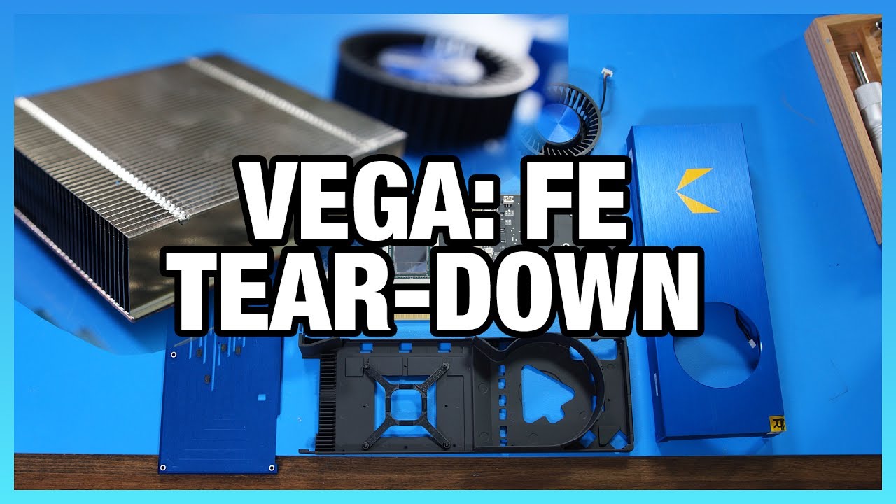 AMD Vega: FE Tear-Down, Die Size, Mounting Spacing, & More