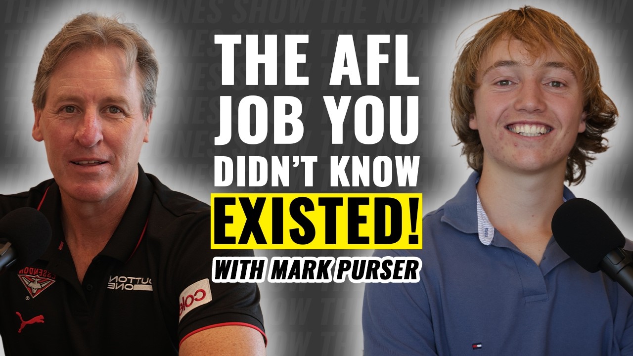 Inside the role of a AFL chaplain | The Noah Jones Show | EP 41 | With Mark Purser