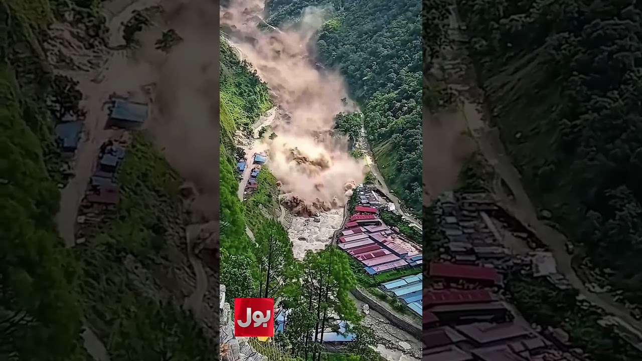 The devastating aftermath of a glacier burst in Nepal is unfolding | BOL News #shorts