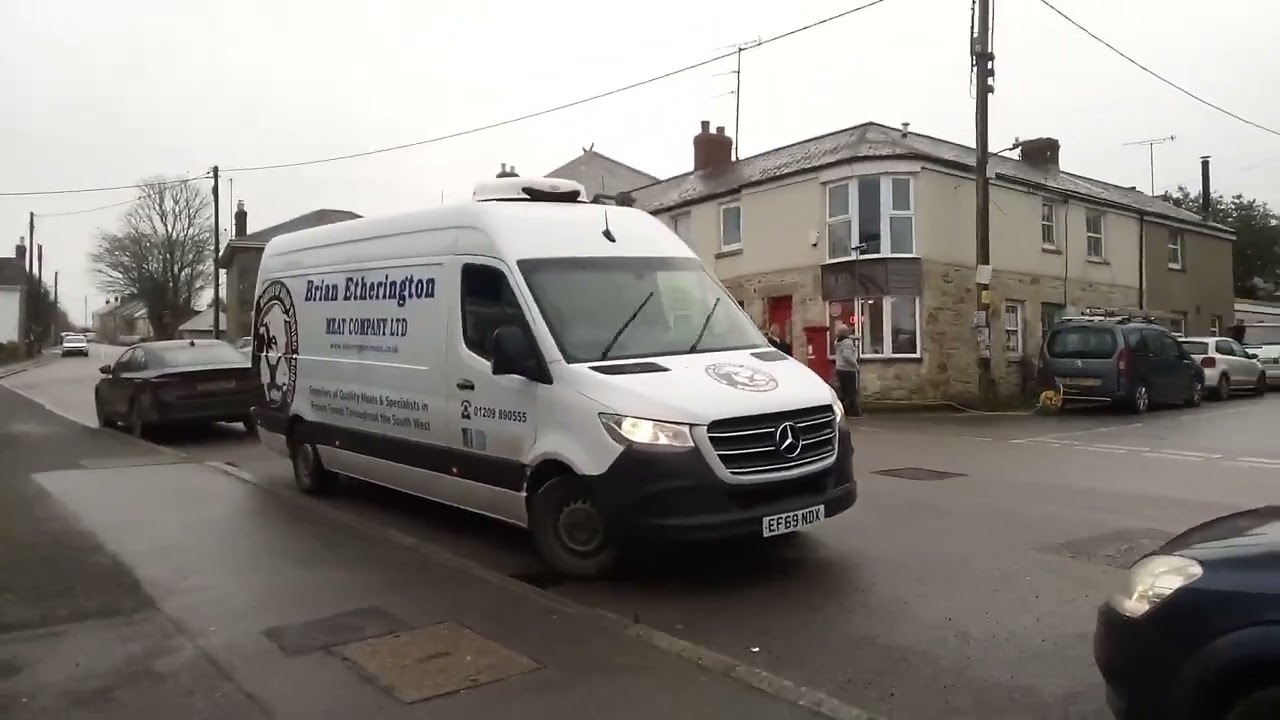 Nice motorbike ( owned by Jamie) , Brian Etherington Butcher, Cornwall, UK. 02-Feb-2024 