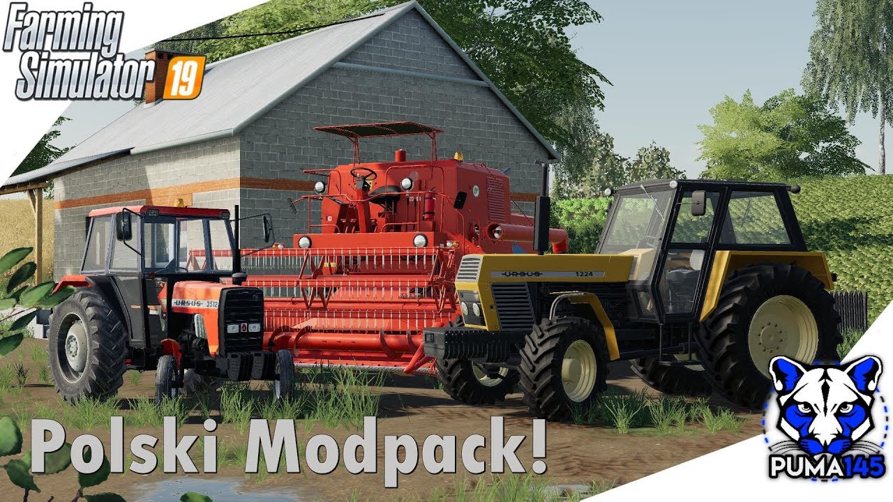 ☆ Polski Modpack do Farming Simulator 19! ㋡ Staropolska Wieś