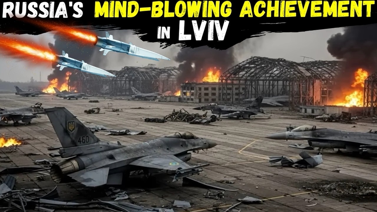 LVIV on FIRE┃Russia Buried NATO Military Specialists ALIVE under the RUBBLE of the F-16 Repair Plant