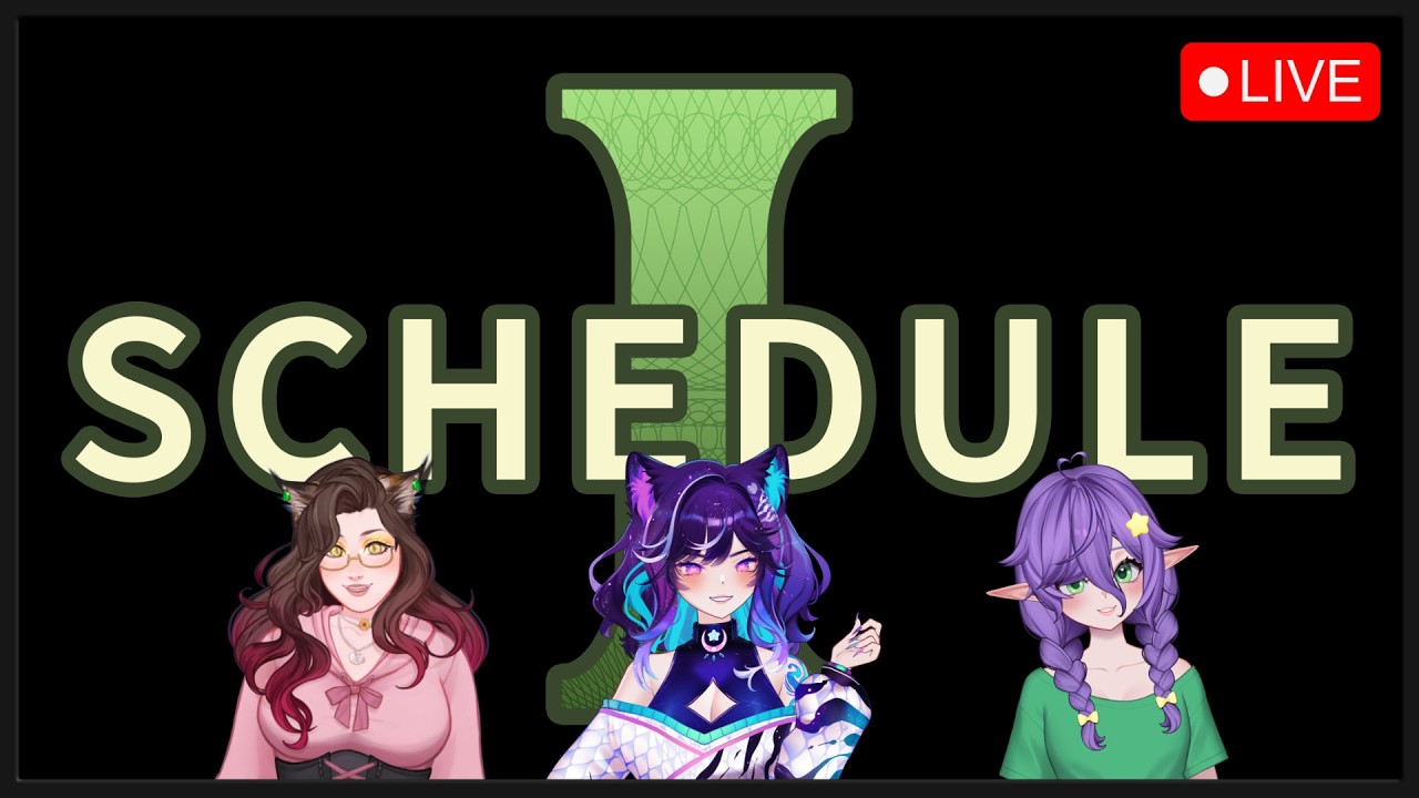 Schedule I w/ @mszaratv @MightyMaddie