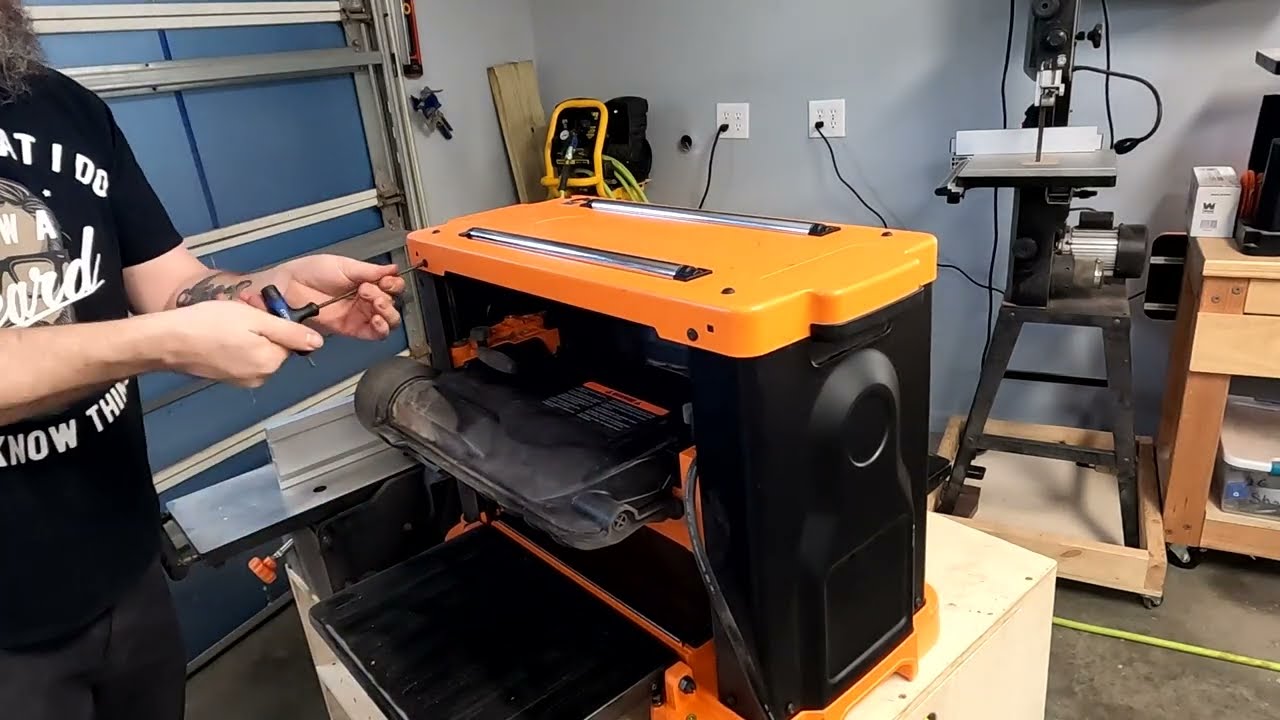 Wen Planer Rollers Slipping? Quick & Easy Chain Drive Fix That Saves Your Planer!