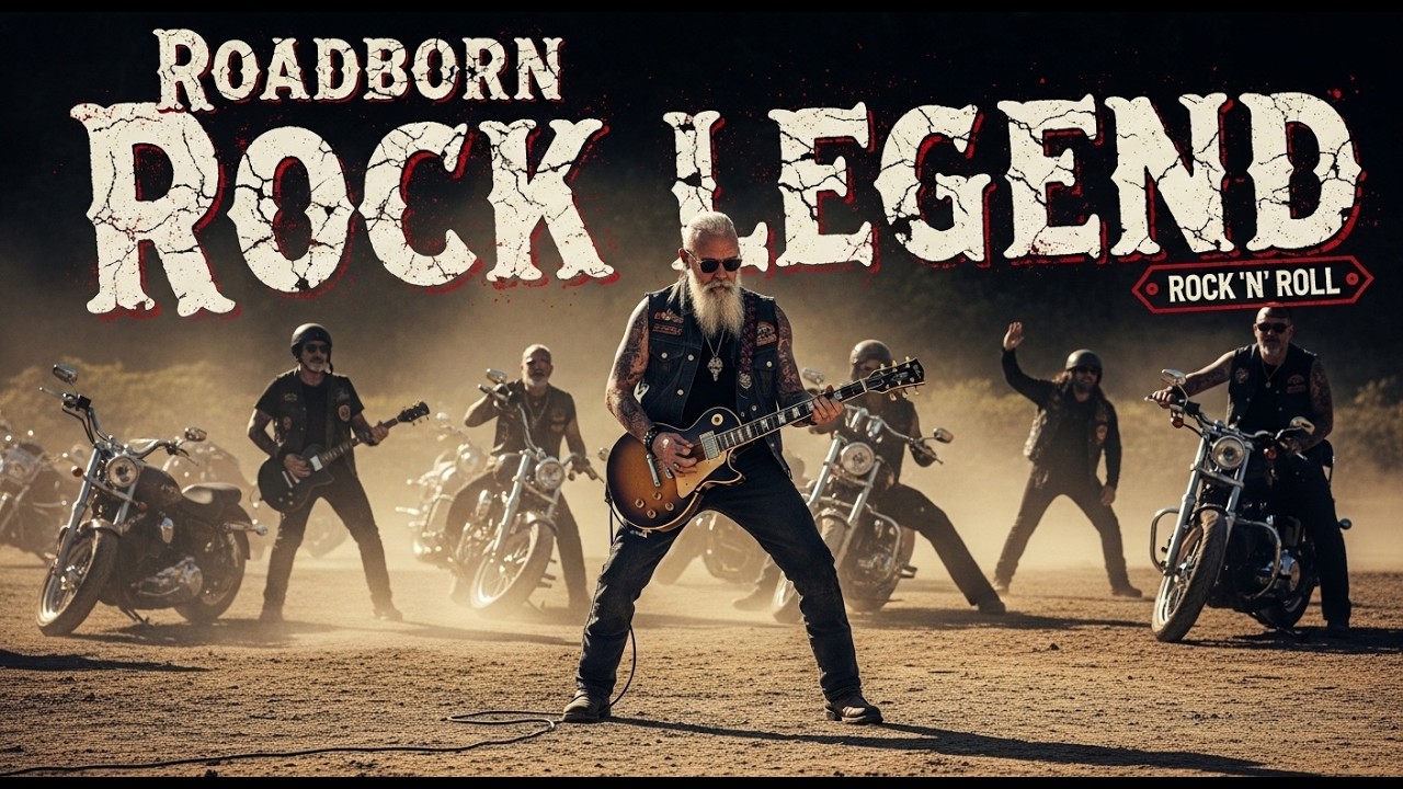 Best Rock n Roll Music 🎸 Roadborn Rock Legend 🔥 Whisky, Steel & Rock n Roll Soul