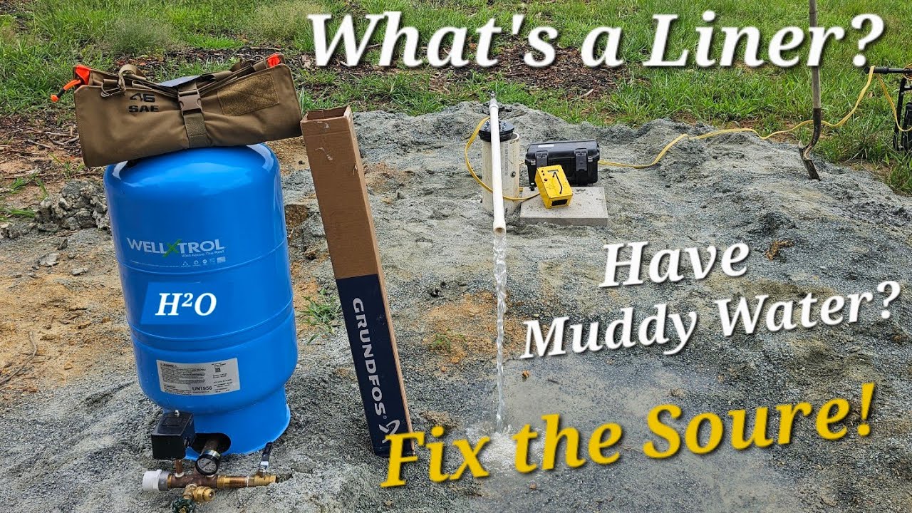 This New Well had Muddy Water! Here's how I Fixed It! Time to Test it!