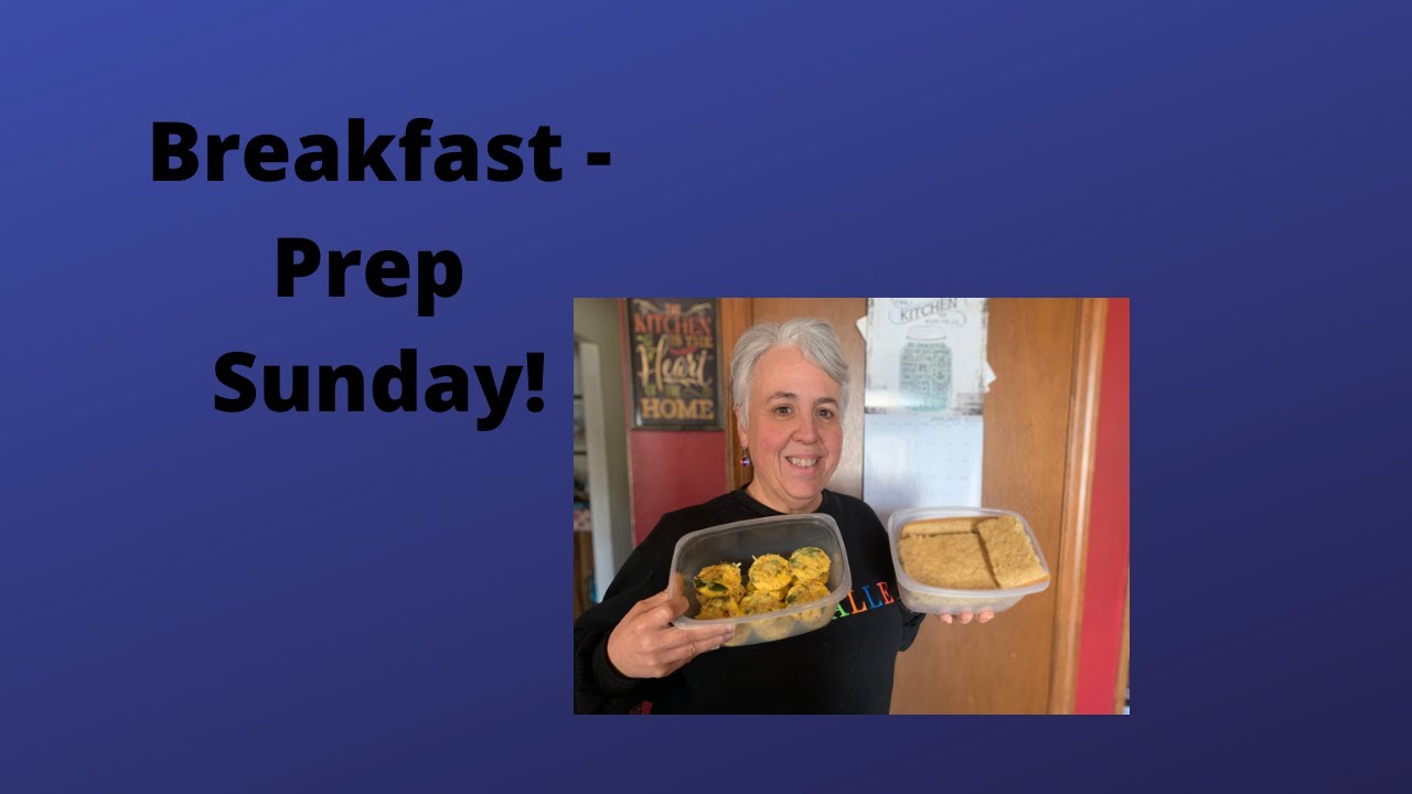 My WW Breakfast Meal Prep Sunday!