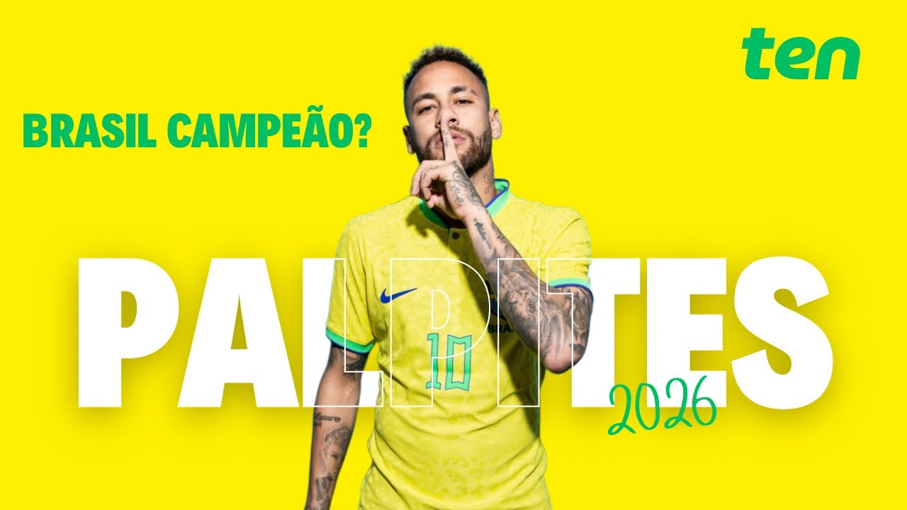 Palpites 2026! Brasil será campeão da Copa?! 