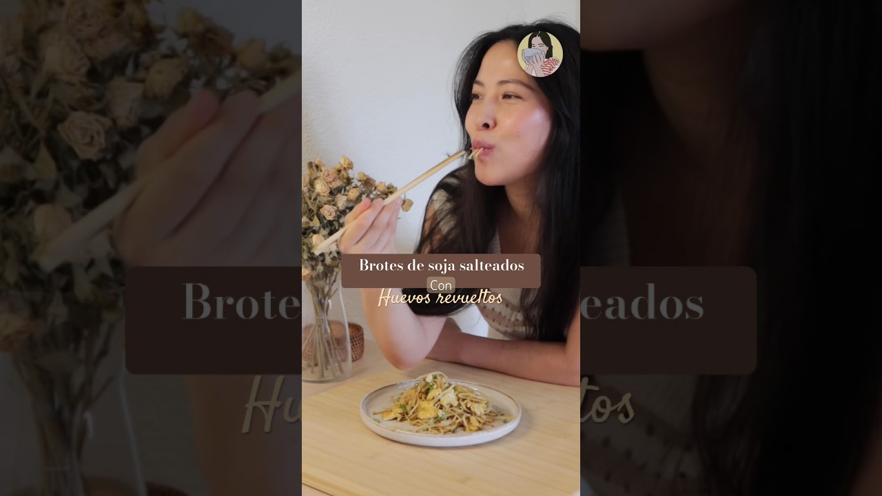 Brotes de soja salteados (comida china del d&iacute;a a d&iacute;a) | SoYui