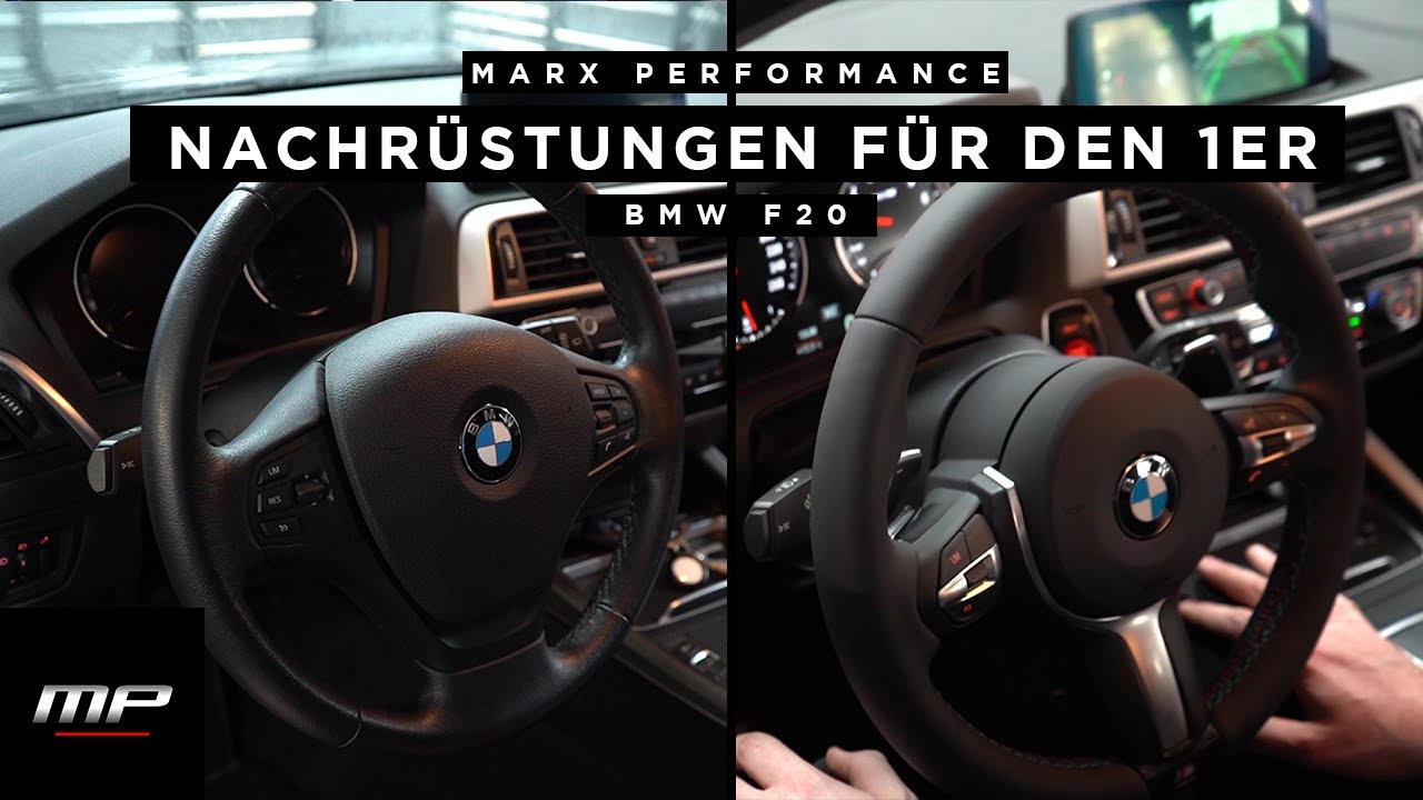 Marx Performance - BMW F20 - Retrofit M Lenkrad, Rückfahrkamera und Front PDC für den 1er!