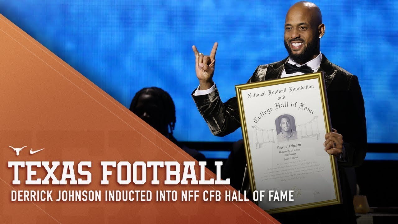 Derrick Johnson Inducted Into NFF College Football Hall of Fame [Dec. 15, 2023]
