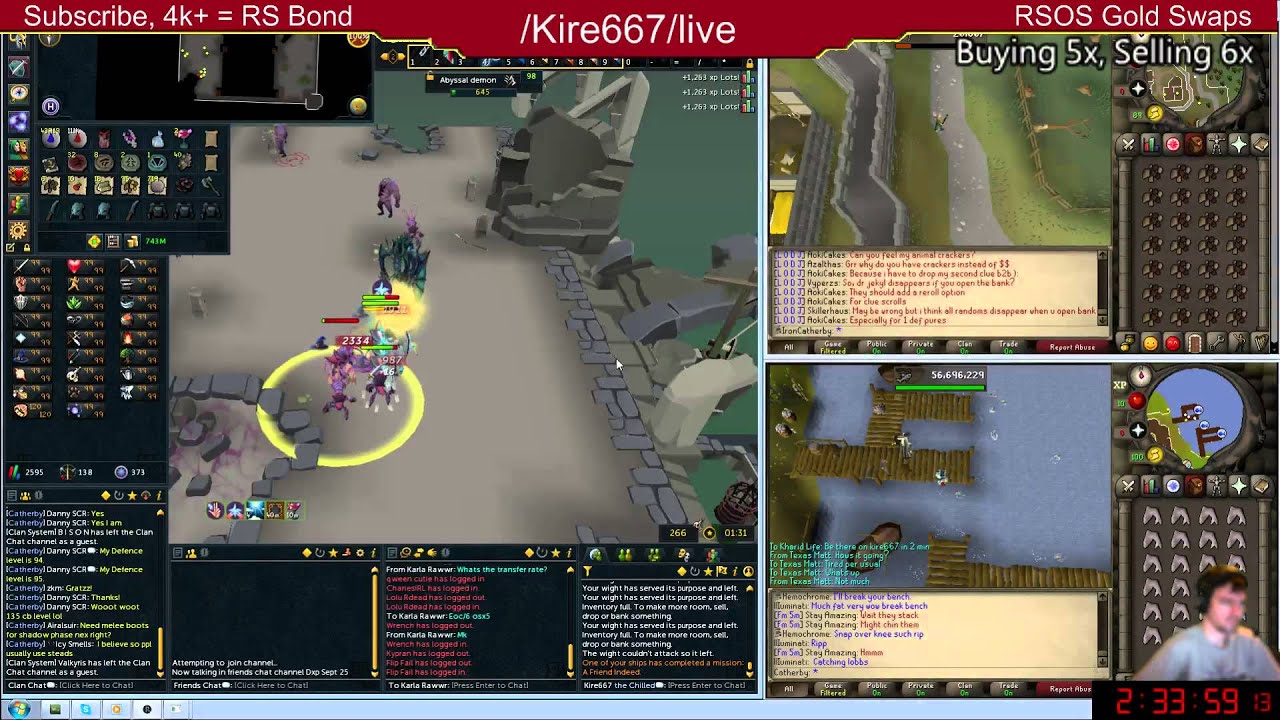 Catherby Gold Swaps Live