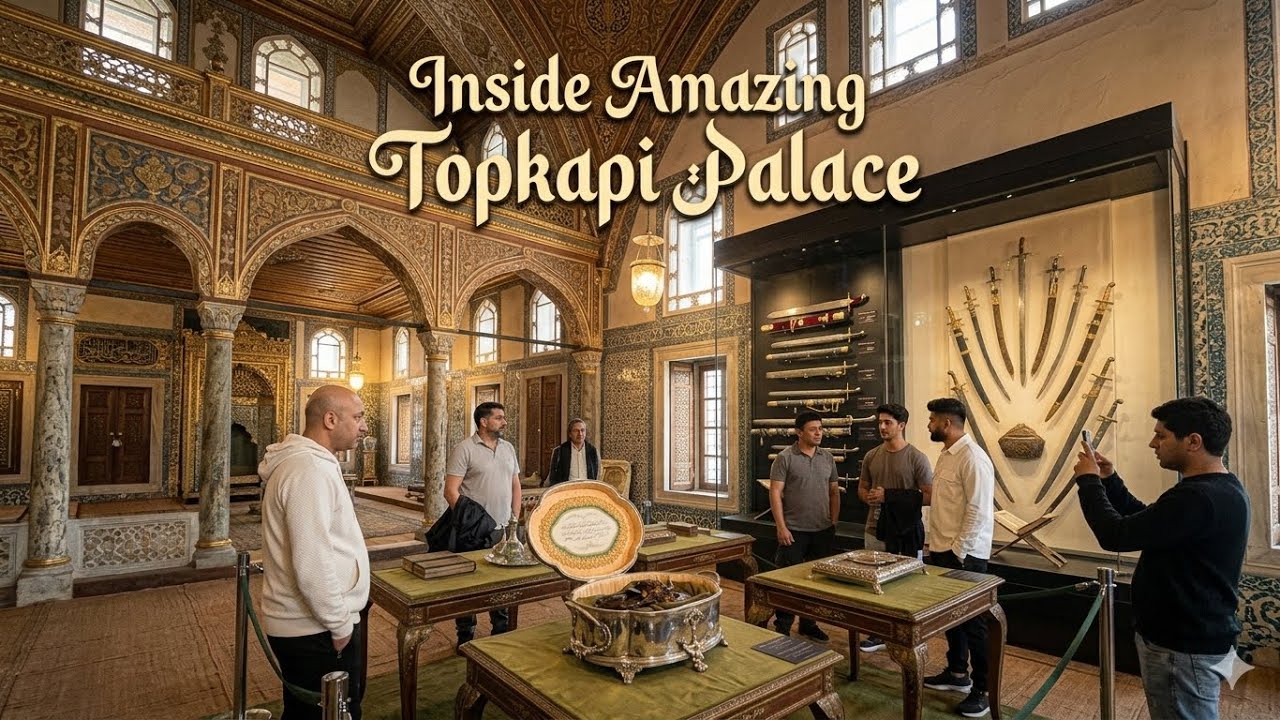 INSIDE AMAZING TOPKAPI PALACE | Belongings of Prophet MUHAMMAD (S.A.W) Sacred Relics of SAHABA (R.A)