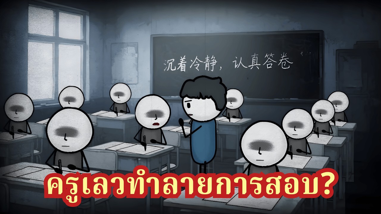 วินาทีระทึก! ผมบอกข้อสอบหน้าตาเฉย ทำลายอนาคตเด็ก 40 คน เพื่อช่วยพวกเขาจากคำสาปห้องสอบหมายเลข 9!
