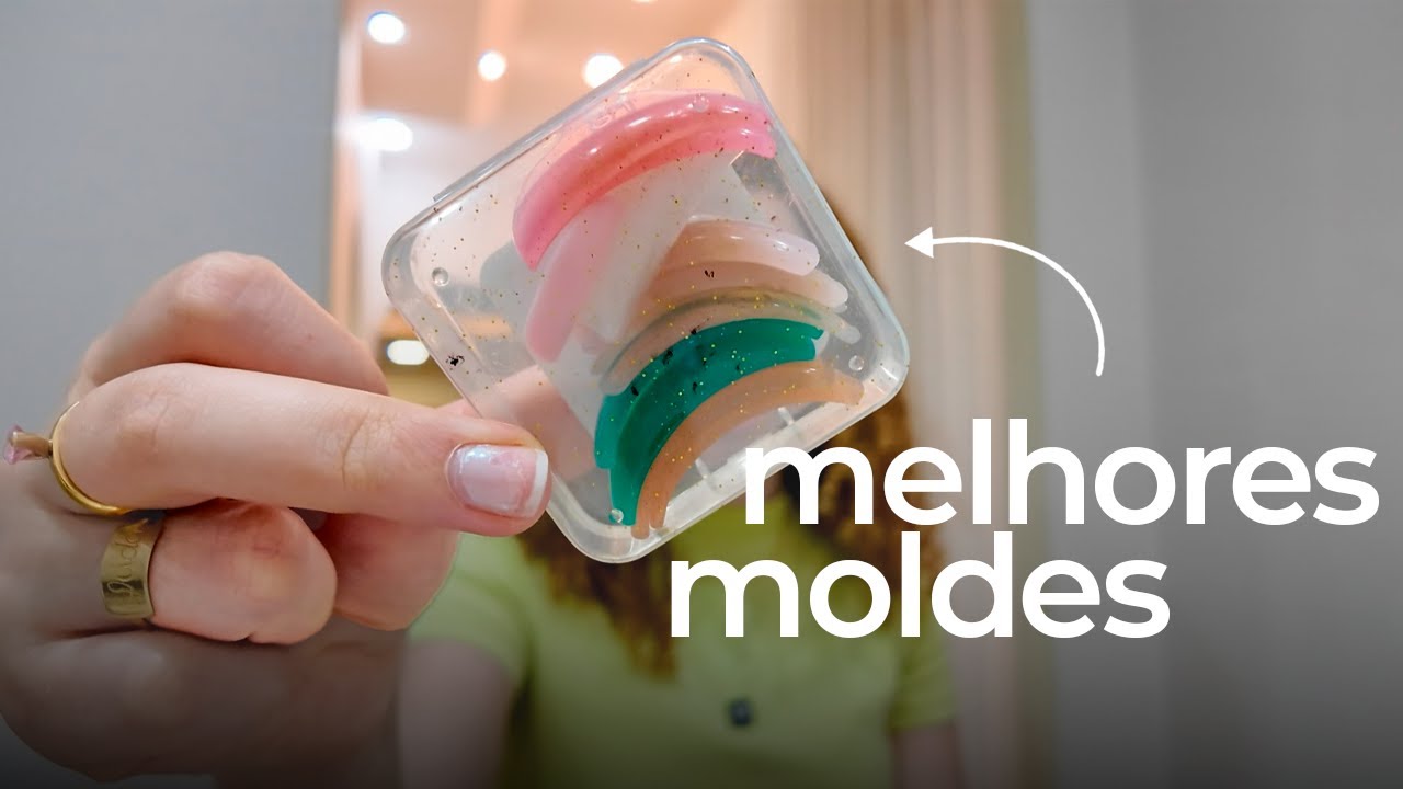 os melhores MOLDES para LASH LIFTING que uso por Duda Santiago