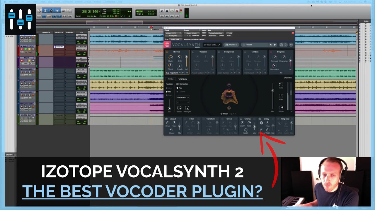 iZotope VocalSynth 2: Vocoder, FX & More