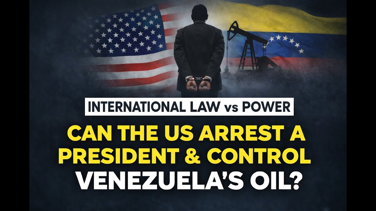 International Law vs Power. Can the United States Arrest a President and Control Venezuela’s Oil?