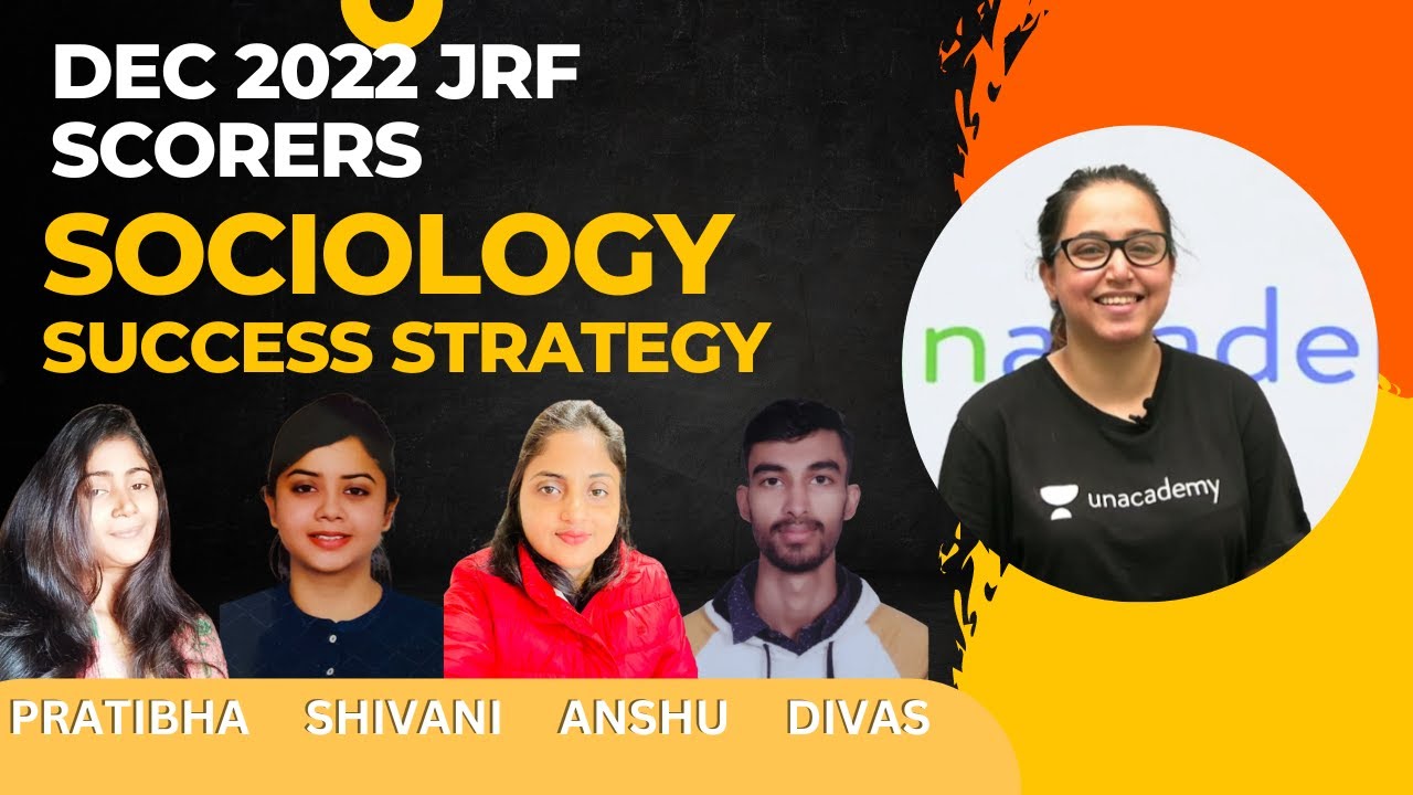 December 2022 JRF Holders | NTA NET Sociology | Success Strategies
