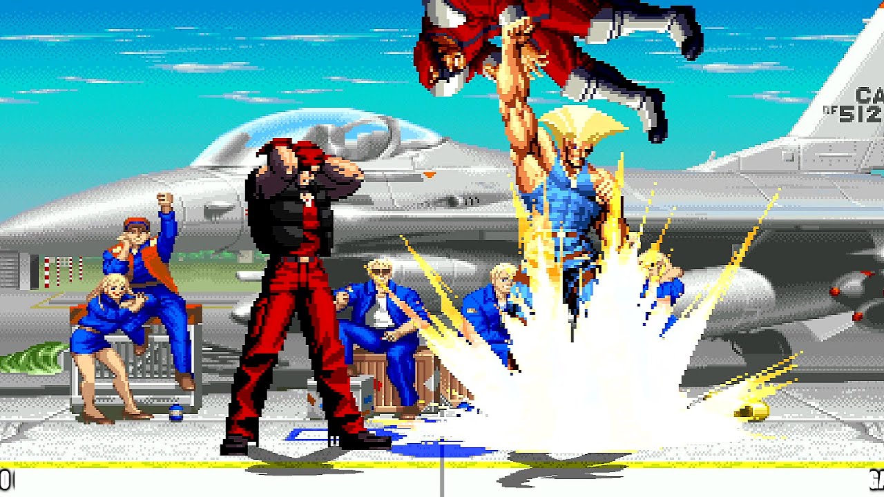 SUPER GUILE VS MECH RALF JONES