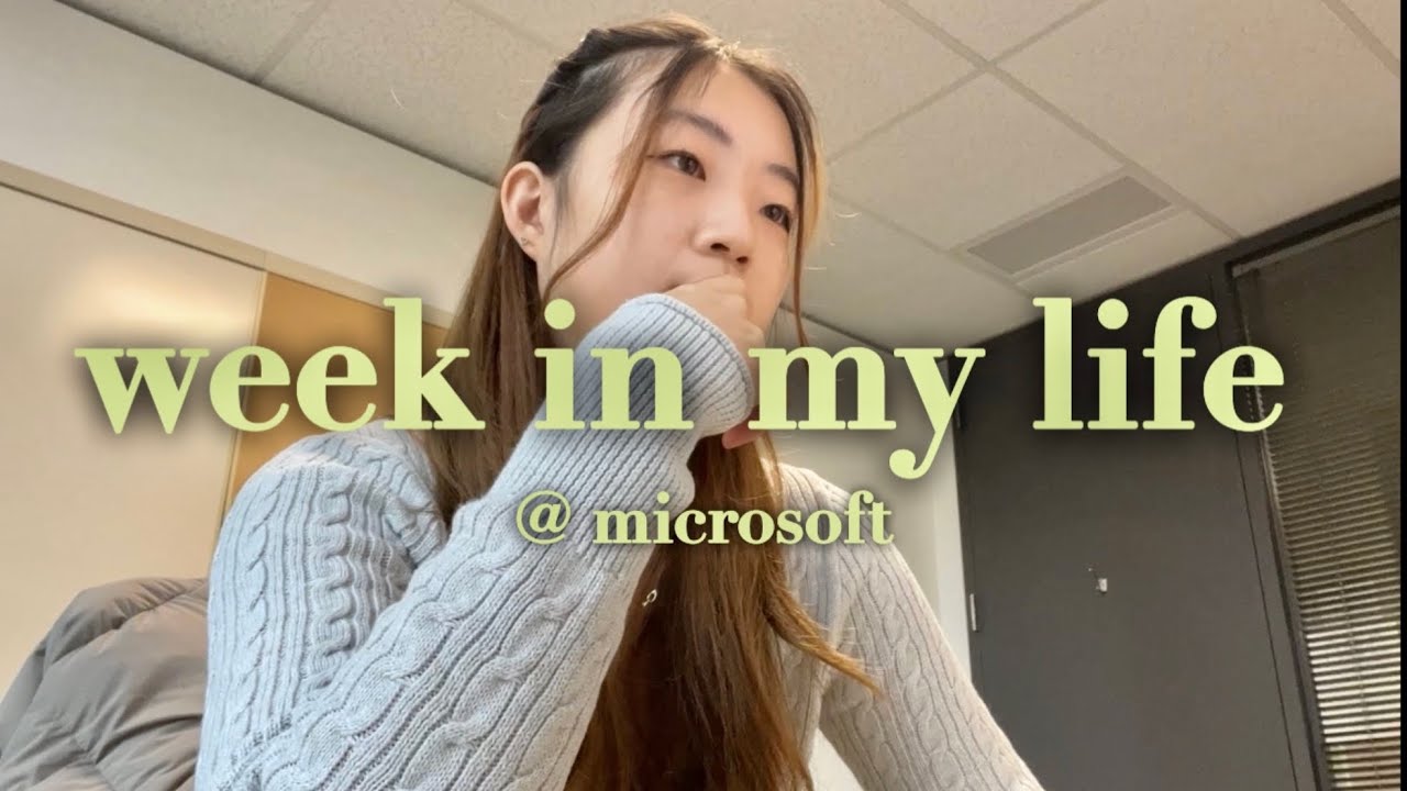week in my life in finance @ microsoft