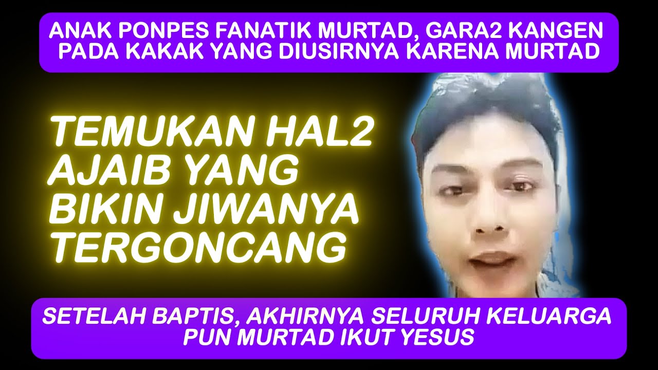 BANGGA & KEJAM USIR KAKAK YANG MURTAD, EHH.. MURTAD JUGA