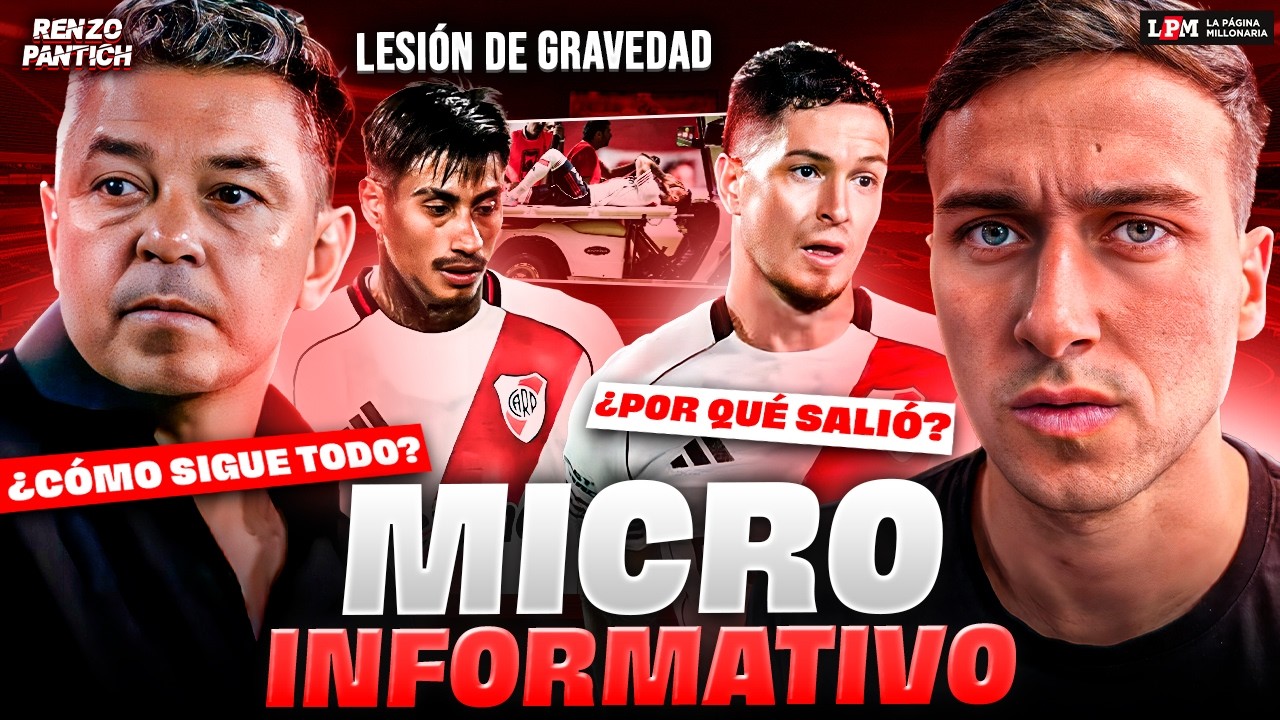 🚨💣¿QUÉ PASARÁ con GALLARDO EN RIVER?, Con la LESIÓN de PORTILLO, ¿van por UN NUEVE? Y MUCHA DATA MÁS