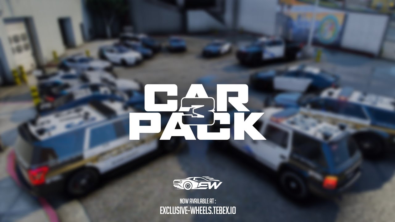 Police Car Pack 3 Showcase - GTA 5 FiveM | Exclusive Wheels