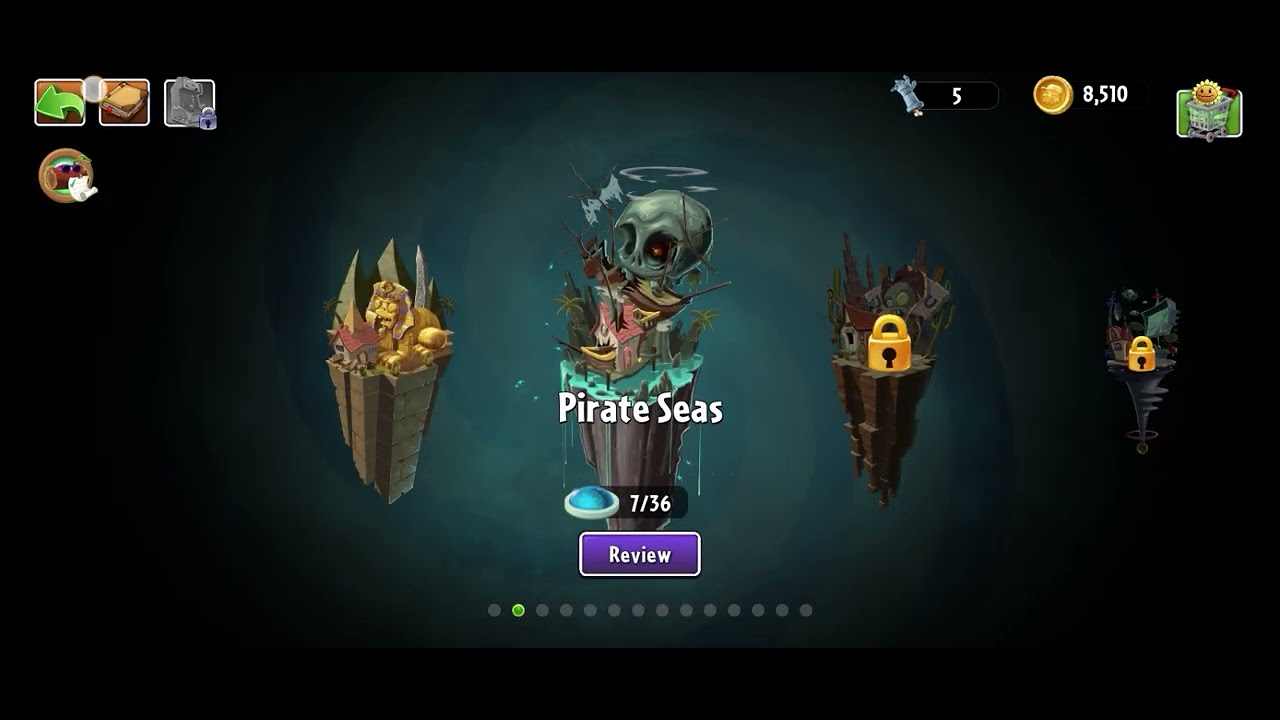 Pvz2 alternate univerz mares piratas (pirate seas) día 7 (VII) + fiesta de piñatas parte 2 