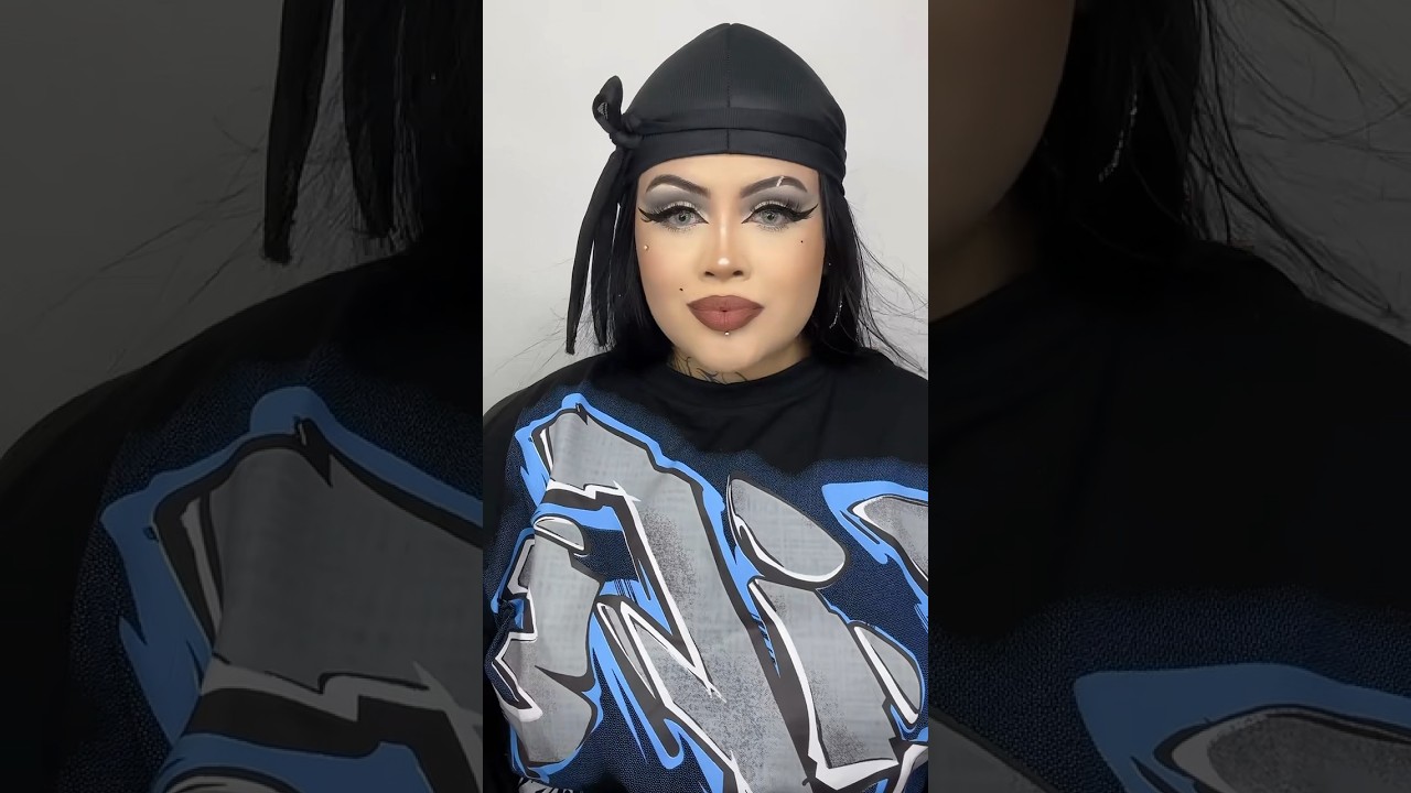 Chola Makeup tutorial🖤 #parati #maquillaje #chola #viralshort