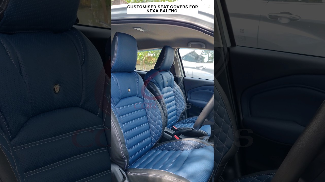 NEXA BALENO CUSTOMISED SEAT COVERS | CARPLUS CAR ACCESSORIES