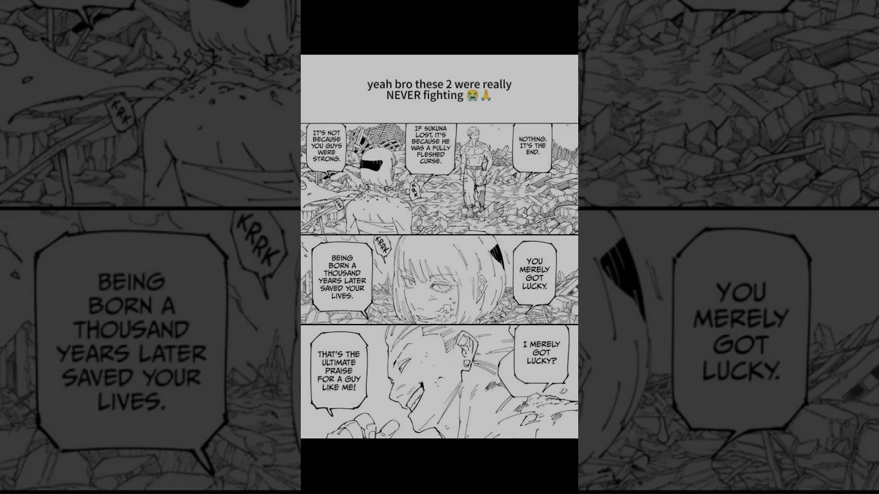 What&rsquo;s that on the cheek?&hellip; #jjk#jujutsukaisen#jujutsukaisenedit#hakari#uraume
