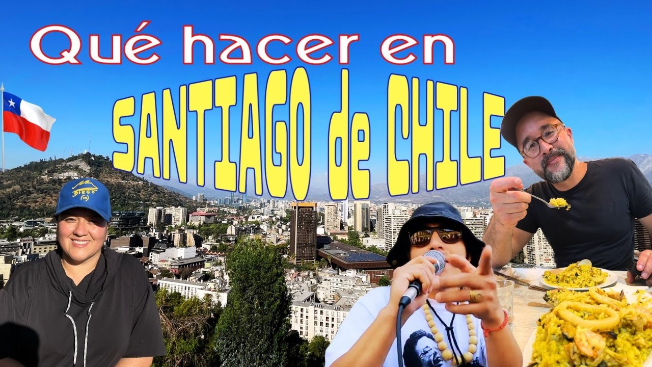 ¡Salimos por comida en Santiago de Chile 🇨🇱… y encontramos estooo!