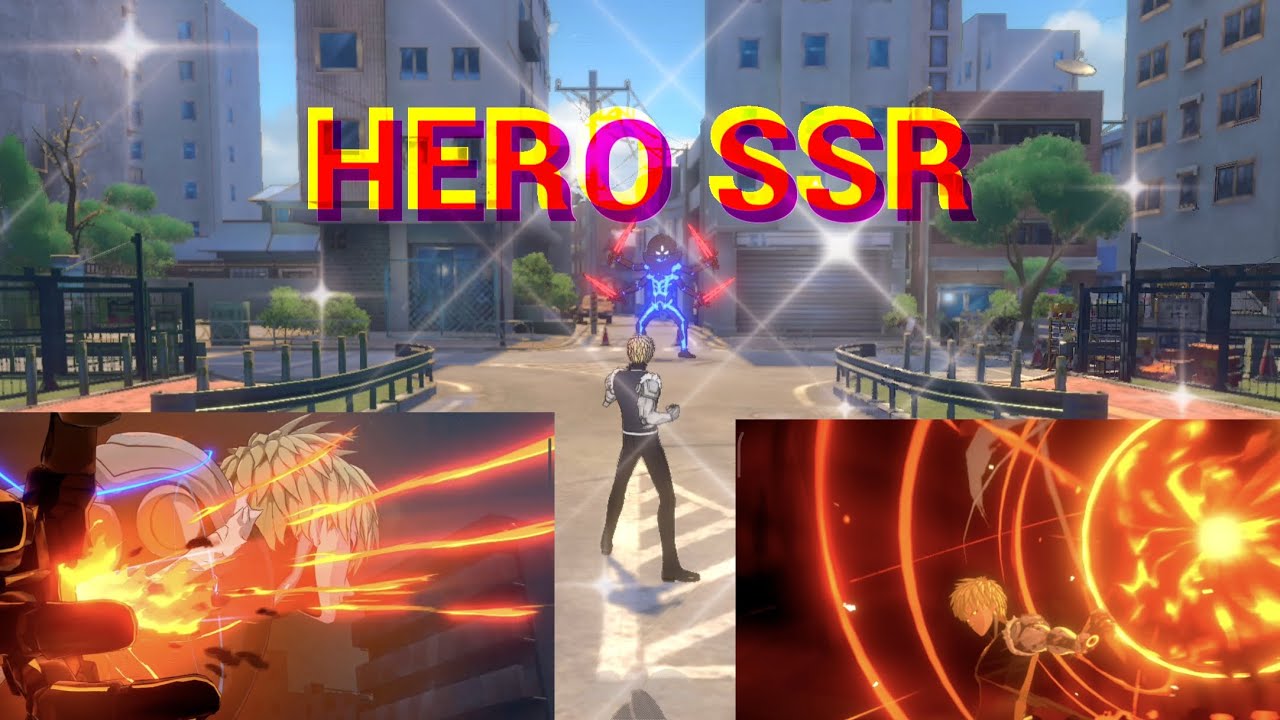 One Punch Man World - Hero SSR test skill & anime - Walkthrough 3!