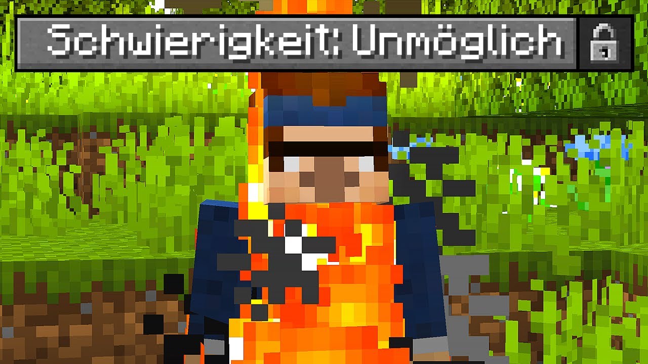 Minecraft UHC mit unmöglicher Schwierigkeit