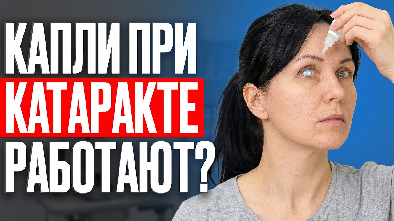 Капать или нет? ВСЯ ПРАВДА ПРО капли для лечения катаракты!