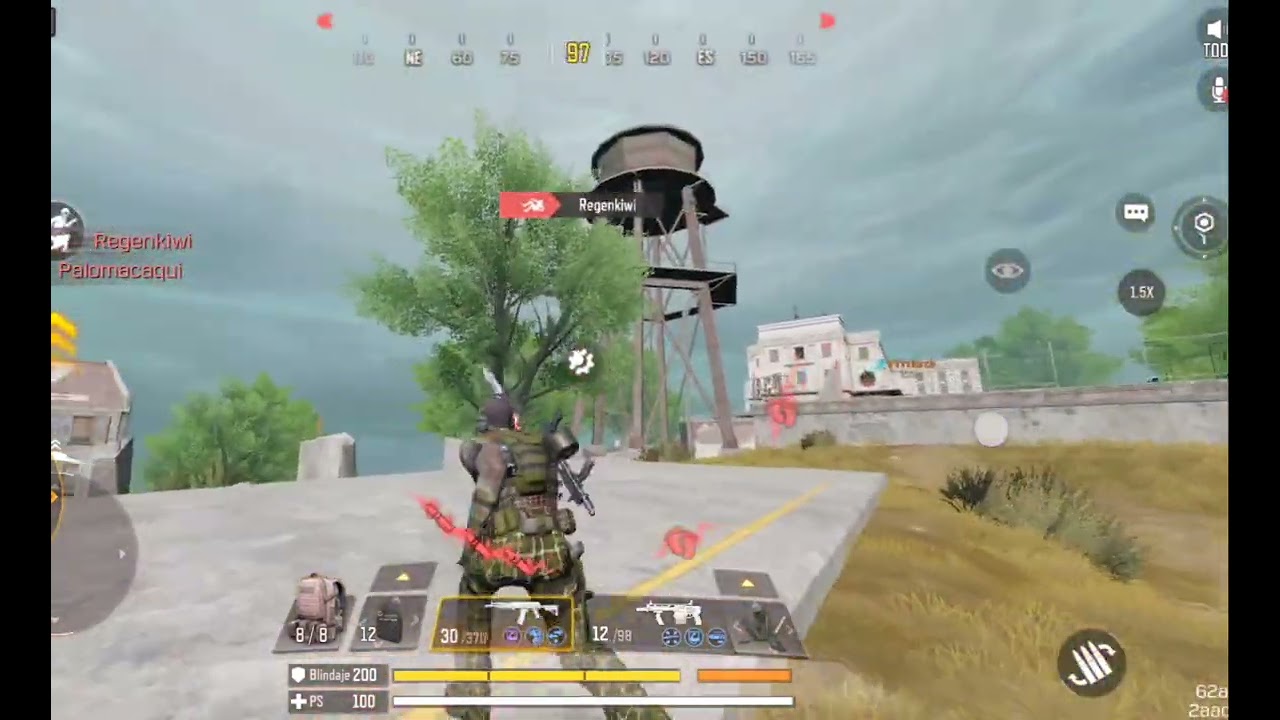 Partita completa en Alcatraz. #codm #callofdutymobile #codmobile #battleroyale 