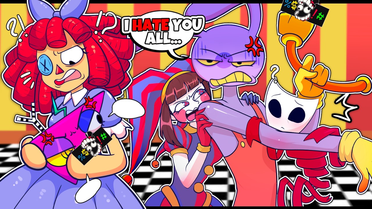 Pomni X Jax & Gangle's Zooble Parts Problem | The Amazing Digital Circus Comic Dub (TADC)