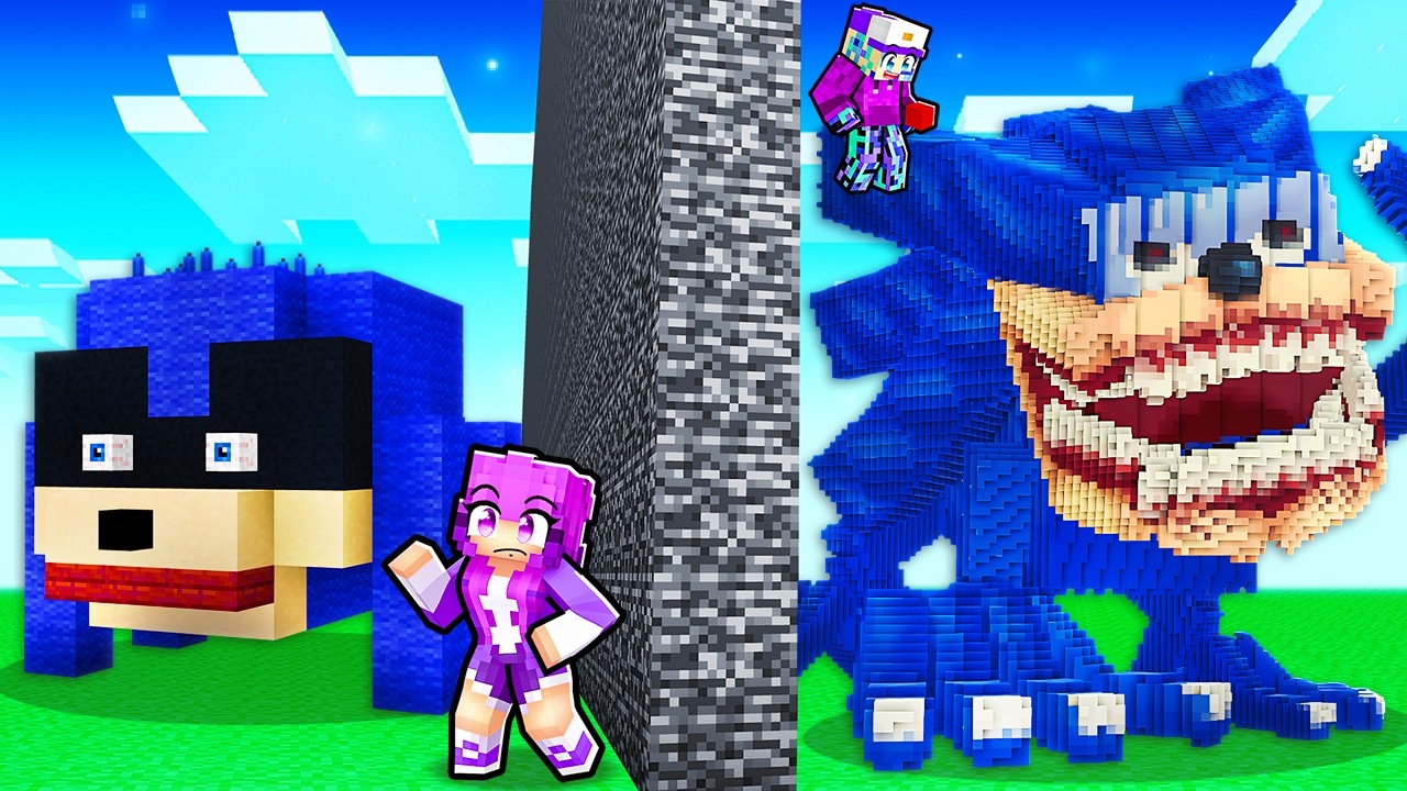 I Cheated with SHIN SONIC in a SONIC Build Battle!