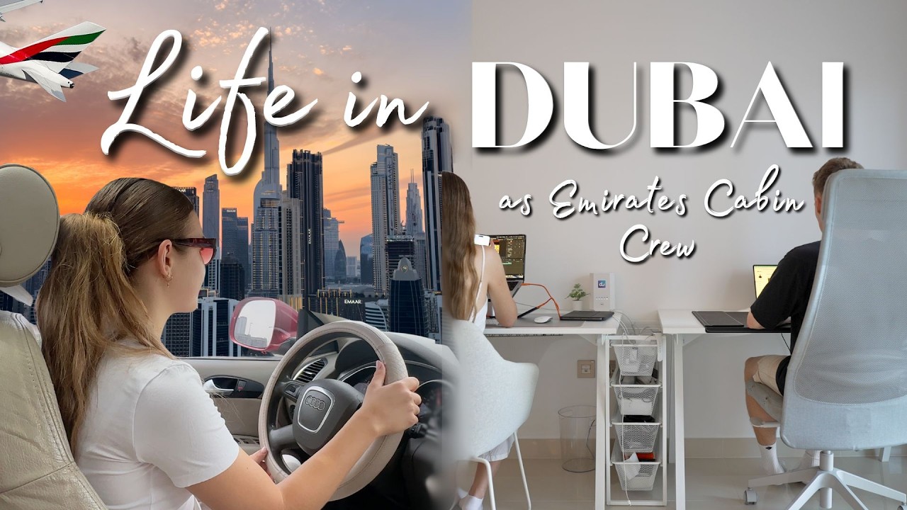 Living in DUBAI as EMIRATES CABIN CREW ✈️ a Day in my Life ✨VLOG ✨